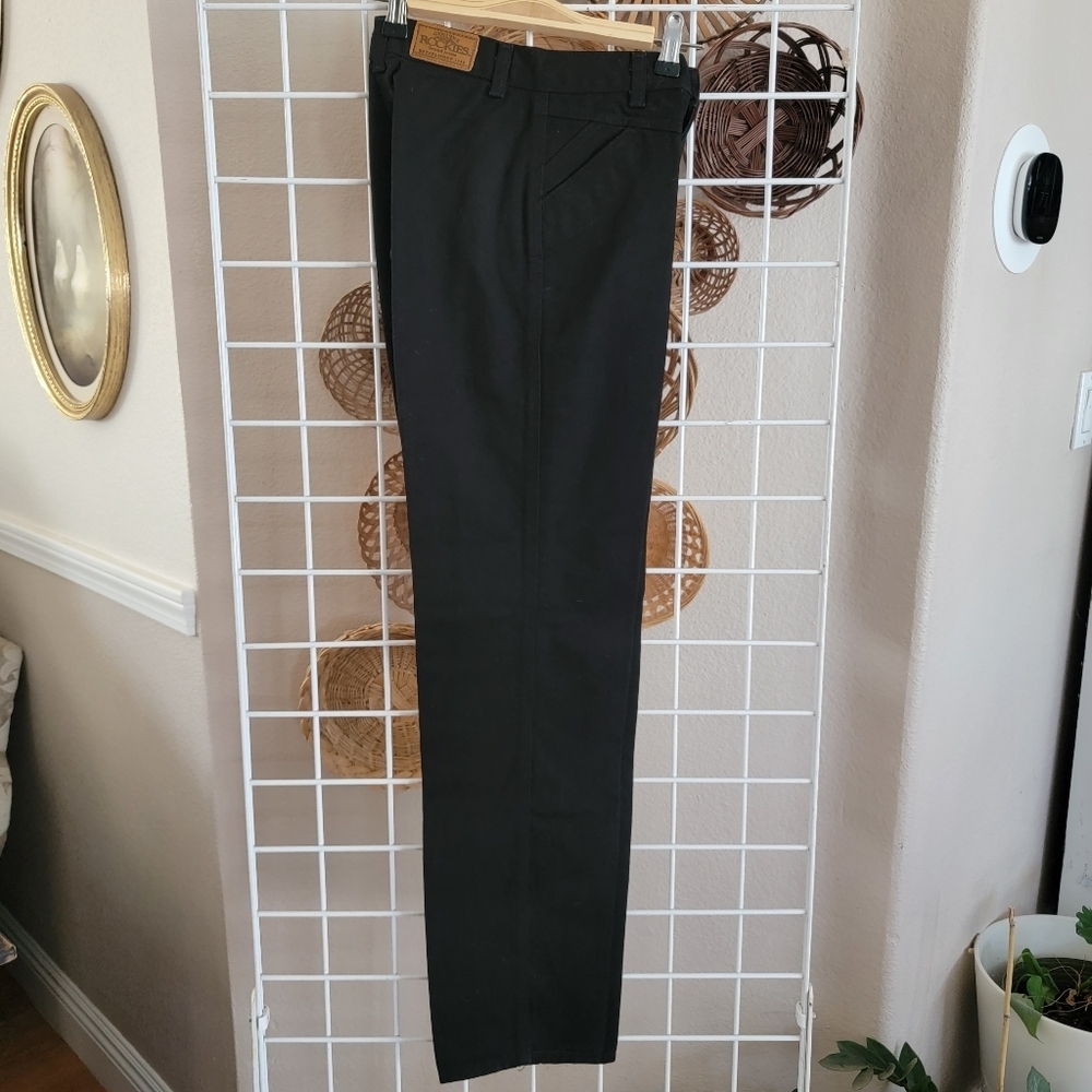 Girls Black Geo Western Rockies Sz 14